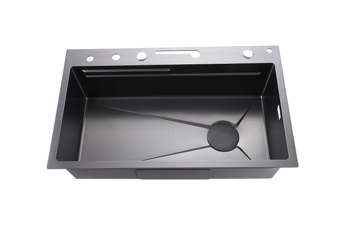 Fregadero de la cocina de metal cepillado de alta calidad del fregadero de cocina moderna fregadero de cocina inteligente fregadero de cocina fregadero